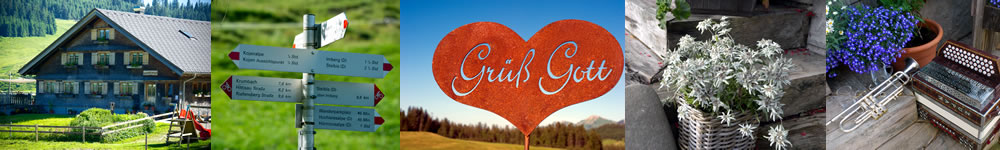 Banner Alp Stüble Moos Fam. Steinhauser Riefensberg alpstueble moos steinhauser riefensberg